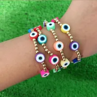 Geometric Ethnic Style No Inlaid Soft Clay Bracelets Wholesale main image 1