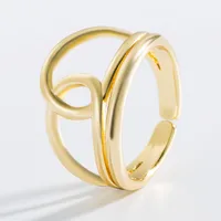 Fashion Copper Geometric Artificial Gemstones Women'S sku image 1