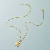 Bear Fashion Copper Necklace Wholesale main image 4