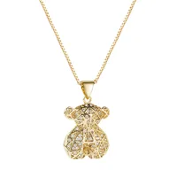 Bear Fashion Copper Necklace Wholesale main image 5