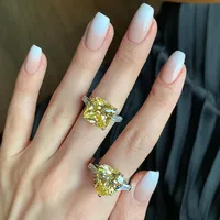 Mode Le Cuivre Géométrique Diamant Gemme Femmes main image 5