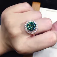 Fashion Copper Geometric Artificial Diamond Women'S Rings main image 4
