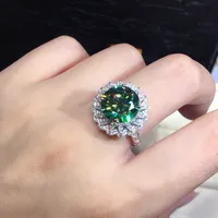 Fashion Copper Geometric Artificial Diamond Women'S Rings main image 5