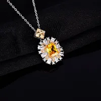 Geometric Fashion Artificial Diamond 18K Gold Plated Copper Wholesale main image 3