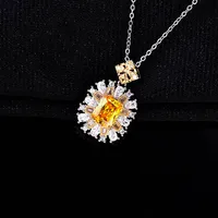 Geometric Fashion Artificial Diamond 18K Gold Plated Copper Wholesale main image 4