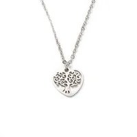 Heart Fashion Stainless Steel Necklace Wholesale sku image 2