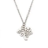 Heart Fashion Stainless Steel Necklace Wholesale sku image 3