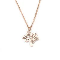 Heart Fashion Stainless Steel Necklace Wholesale sku image 6
