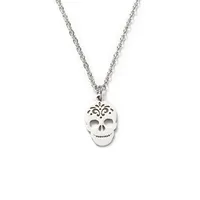 Skull Fashion Stainless Steel Necklace Wholesale sku image 2