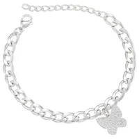 Butterfly Fashion 304 Stainless Steel Copper Bracelets Wholesale sku image 2