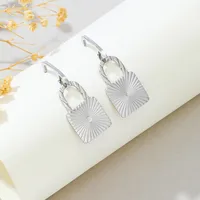 Geometric Fashion Stainless Steel No Inlaid Plating Earrings sku image 1