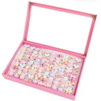 Cartoon Style Arylic Cartoon Character Kid'S Rings main image 5