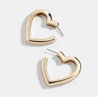 Heart Alloy No Inlaid Plating Earrings main image 4