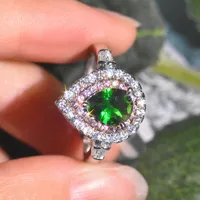 Simple Style Copper Water Droplets Artificial Gemstones Women'S Rings main image 1