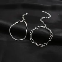 Geometric Fashion Alloy Bracelets Wholesale main image 1