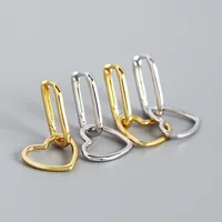 Cœur Mode Pas D'Incrustation Placage Des Boucles D'Oreilles main image 5