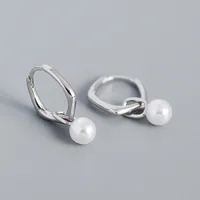 Geometric Fashion 925 Sterling Silver Plating Earrings sku image 2