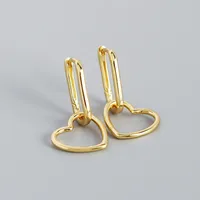 Heart Fashion No Inlaid Plating Earrings sku image 2