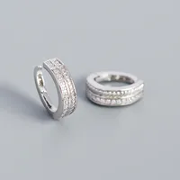 Geometric Fashion Gem Plating Earrings sku image 2