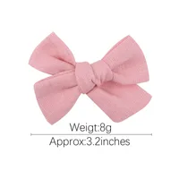 Fashion Geometric Cloth Butterfly Hairpin Fabric Clip Cute Hairpin main image 2