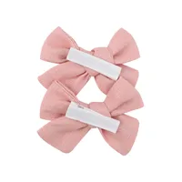 Fashion Geometric Cloth Butterfly Hairpin Fabric Clip Cute Hairpin main image 3