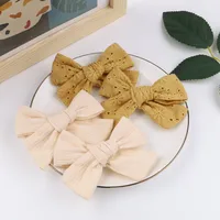 Fashion Geometric Cloth Butterfly Hairpin Fabric Clip Cute Hairpin main image 5