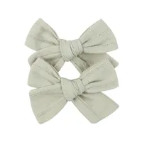 Fashion Geometric Cloth Butterfly Hairpin Fabric Clip Cute Hairpin sku image 2