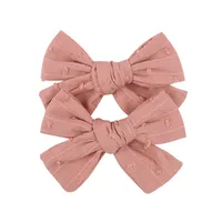 Fashion Geometric Cloth Butterfly Hairpin Fabric Clip Cute Hairpin sku image 5
