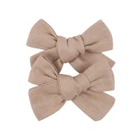 Fashion Geometric Cloth Butterfly Hairpin Fabric Clip Cute Hairpin sku image 10