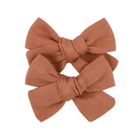 Fashion Geometric Cloth Butterfly Hairpin Fabric Clip Cute Hairpin sku image 11