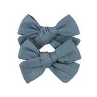 Fashion Geometric Cloth Butterfly Hairpin Fabric Clip Cute Hairpin sku image 12