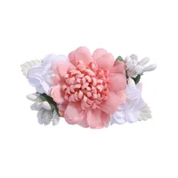 Fashion Children's Simulation Flower Hairpin Flower Pearl Flower Headdress sku image 7