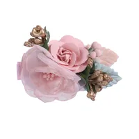 Fashion Children's Simulation Flower Hairpin Flower Pearl Flower Headdress sku image 11