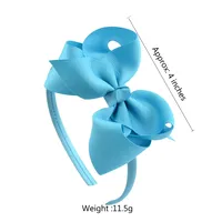 European And American Children's Headband Hair Accessories Flower Bow Headband main image 2