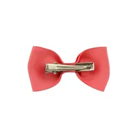 European And American Solid Color Children's Bow Cute Hairpin main image 4