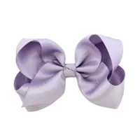 Coiffe En Épingle À Cheveux Bowknot Pour Enfants En Polyester À La Mode Bandeau Multicolore À Fleurs De Couleur Unie main image 4