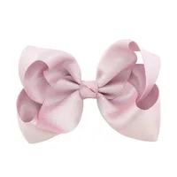 Fashion Polyester Children's Bowknot Hairpin Headdress Solid Color Flower Multicolor Headband main image 5