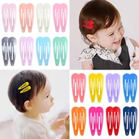 European And American Children's Color Spray Paint Water Drop Clip main image 4