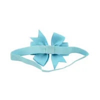 Children's Hairband Webbing Fishtail Bowknot Hairband Baby Headband main image 2