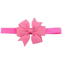 Children's Hairband Webbing Fishtail Bowknot Hairband Baby Headband main image 4