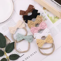 Kid'S Plaid Bow Knot Fashion Chiffon main image 5