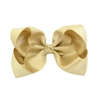 Fashion Polyester Children's Bowknot Hairpin Headdress Solid Color Flower Multicolor Headband sku image 4