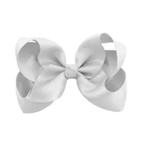 Fashion Polyester Children's Bowknot Hairpin Headdress Solid Color Flower Multicolor Headband sku image 6