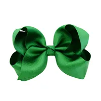 Fashion Polyester Children's Bowknot Hairpin Headdress Solid Color Flower Multicolor Headband sku image 9