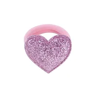 Fashion Glossy Frosted Crown Girls Hair Rope Children's Head Accessories sku image 4