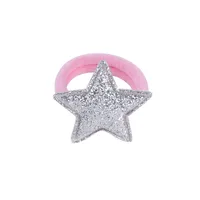 Fashion Glossy Frosted Crown Girls Hair Rope Children's Head Accessories sku image 5