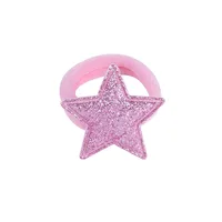 Fashion Glossy Frosted Crown Girls Hair Rope Children's Head Accessories sku image 6
