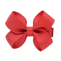 Contrasting Color Three-dimensional Twisted Leaf Bowknot Children's Hair Accessories sku image 12