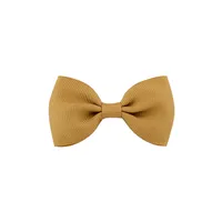 European And American Solid Color Children's Bow Cute Hairpin sku image 2
