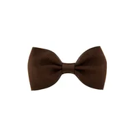 European And American Solid Color Children's Bow Cute Hairpin sku image 3